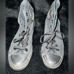 All Star Black Converse High tops